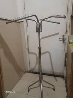 hanging clothes stand