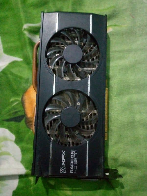 AMD HD 6870 Radeon 1gb graphic card 1