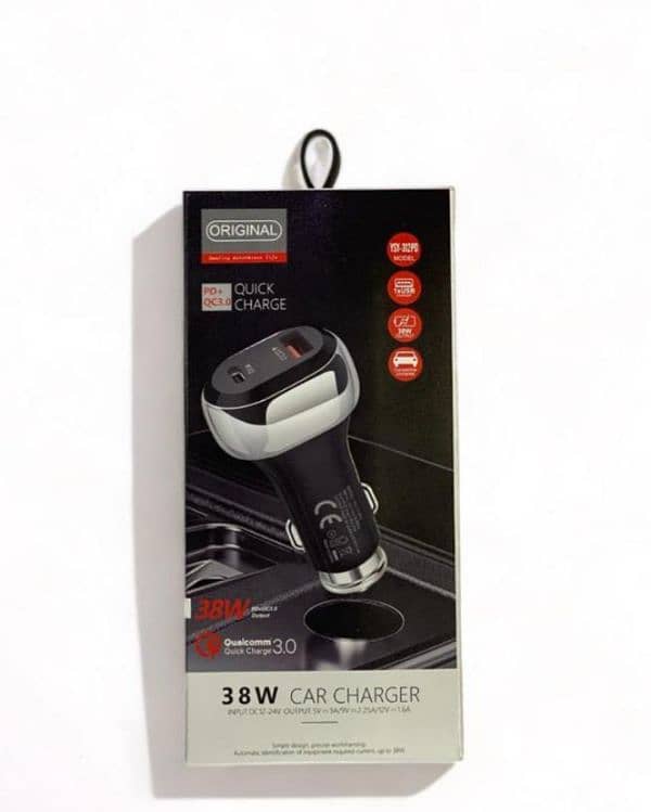 quick car charger adaptor free home delivery cash on delivery 1