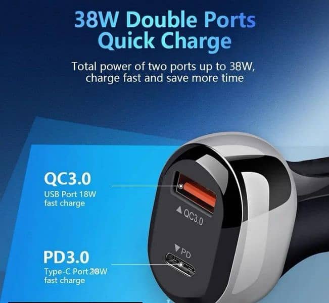 quick car charger adaptor free home delivery cash on delivery 4