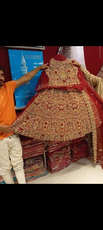 bridal dress lehnga & Mekhsi 10