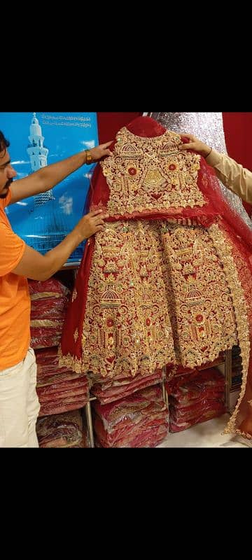 bridal dress lehnga & Mekhsi 11