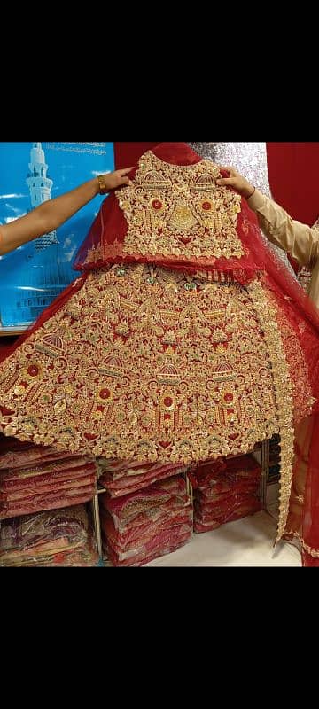 bridal dress lehnga & Mekhsi 12