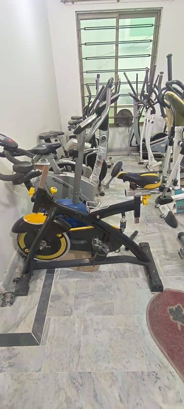 exercise cycle elliptical machine airbike cross trainer magnetic 5