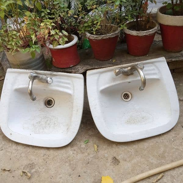 Wash basins for sale. . . 0