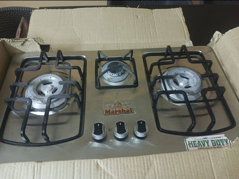 Heavy Duty Marbel Hob Gas Stove 2