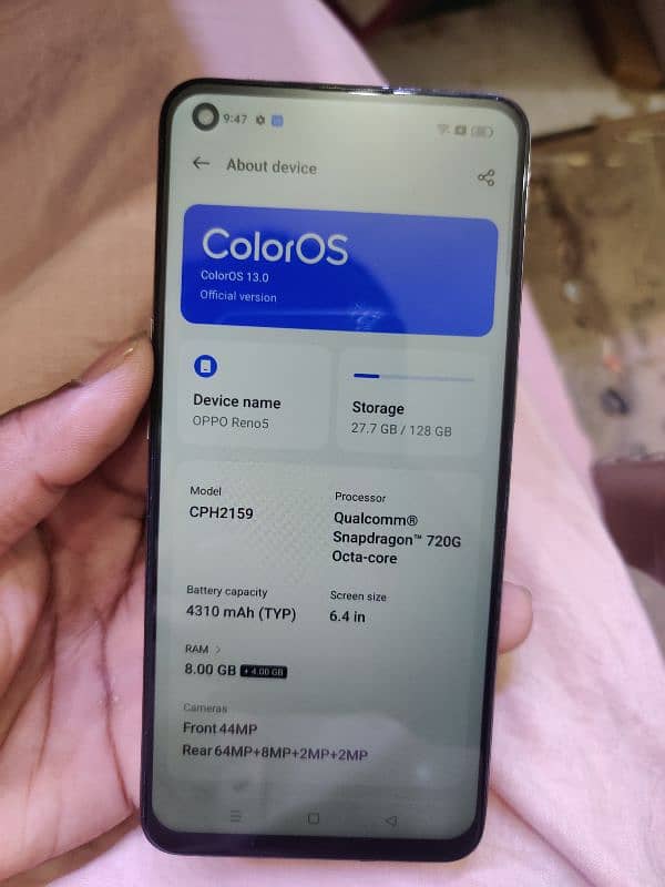 oppo reno 5 8 128 1