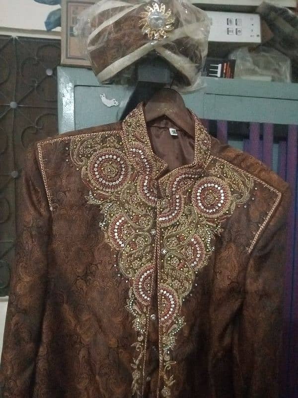 Two sherwani with qulla for grooms. / dulha. 1