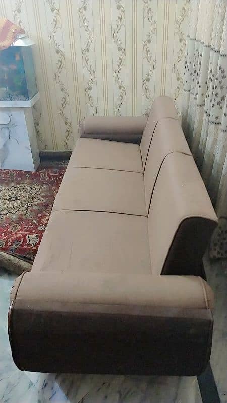 wood sofa come bed for sale 1