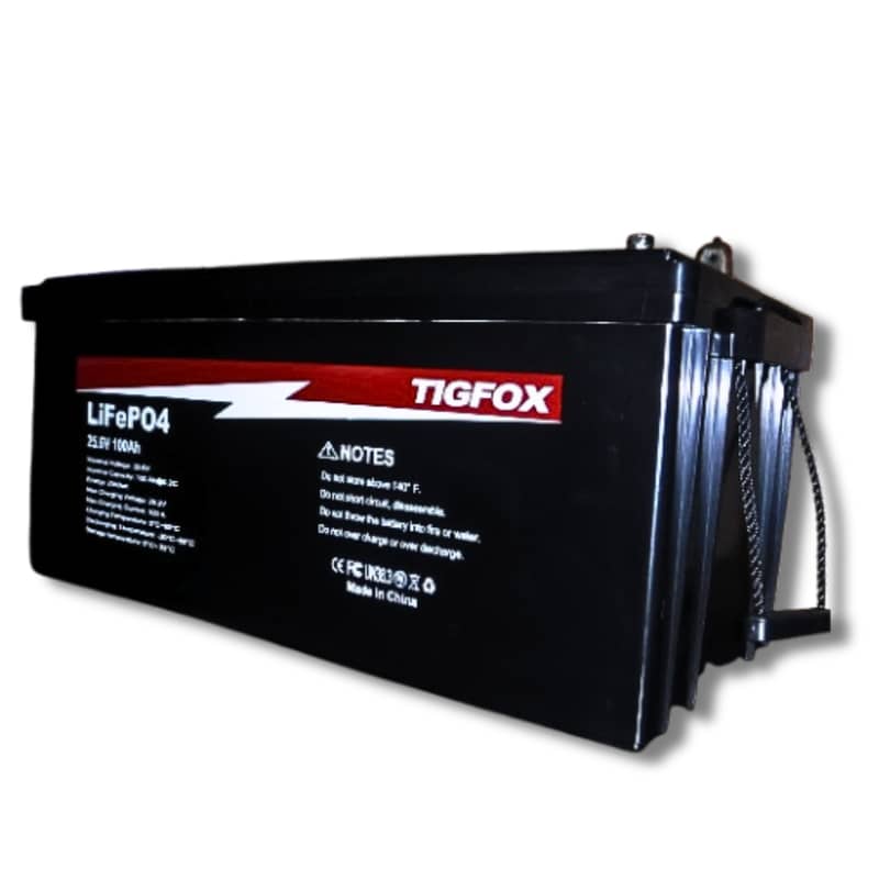 TIGFOX 24V100Ah Lithium Iron Phosphate Battery 1