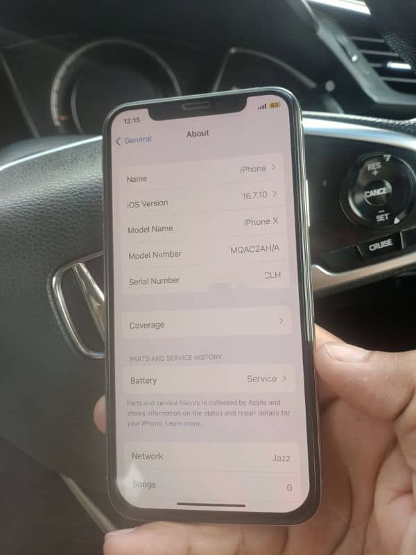 iPhone X PTA Approved 64GB 7