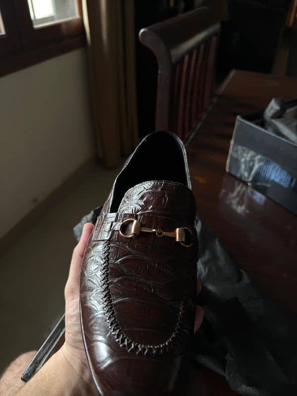 Leather loafer in size 11US 1