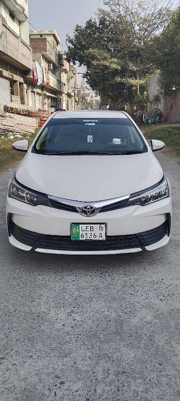 Toyota Corolla XLI 2018 0