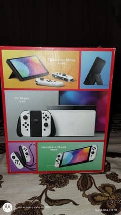 Nintendo switch OLED game new box open