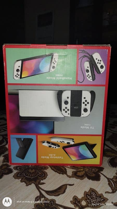 Nintendo switch OLED game new box open 3