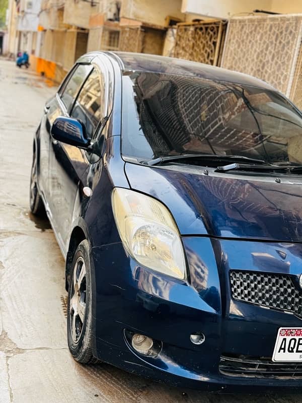 Toyota Vitz 2005/2008 CHILLED A/C INSIDE FULL ORIGINAL OUTSIDE TOUCHUP 2