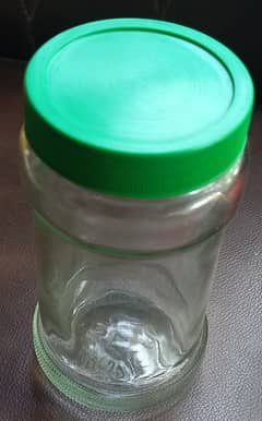 Glass Bottles/ Jars with lid.