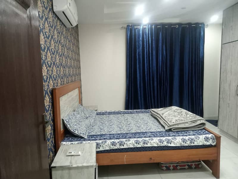 1Bed Fully Furnished Apartment Available For Rent in Jasmine Block Bahria Town Lahore 6