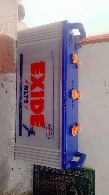 Exide battery ( N175 ) URGENT SALE & contact no 03021404007 1