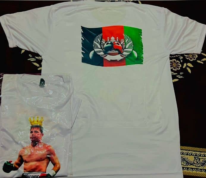 Afghanistan Boxing T shirts 1