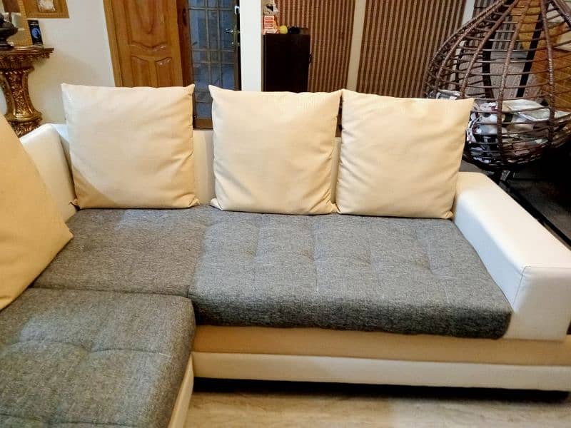 L shaped sofa 1