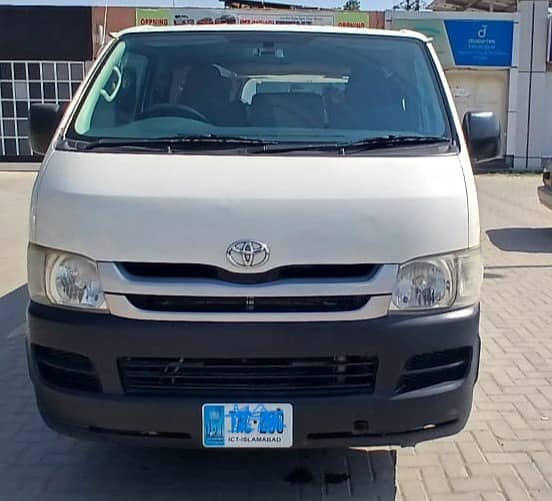 Toyota Hiace For Rent 0