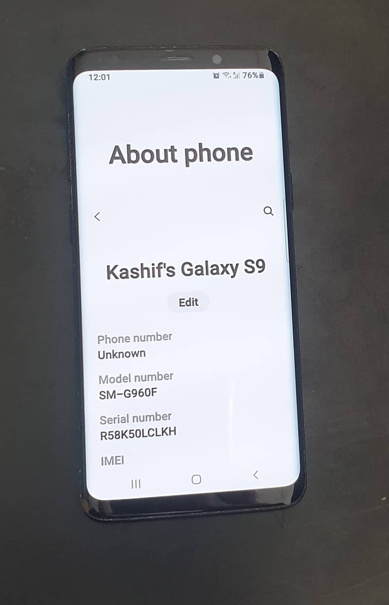 Samsung s9 ram 4 storage 64 gb officel PTA approved 1