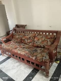 Pure wood sofa set urgent sale