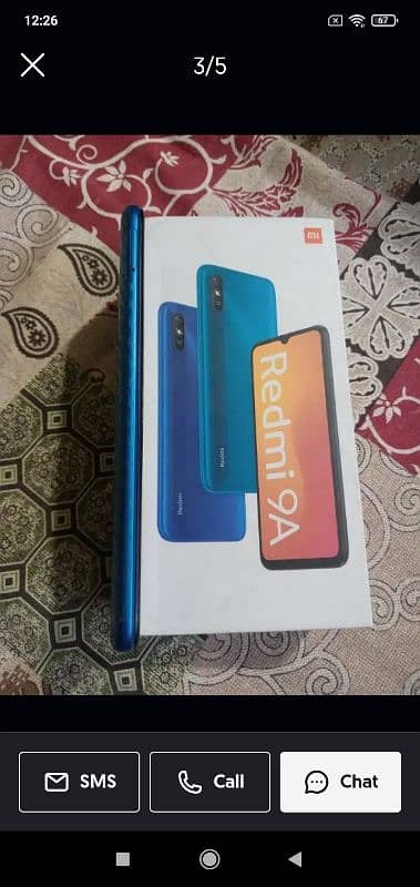 redmi 9a with box Nd charger 4mnth warranty available hy abhi 4