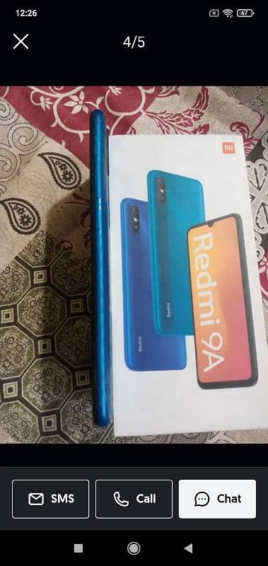 redmi 9a with box Nd charger 4mnth warranty available hy abhi 6