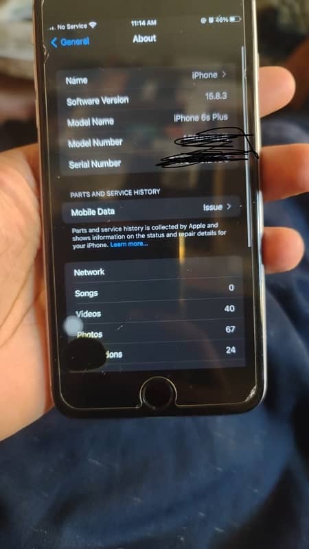 iphon 6s plus bypass 64 gb(Exchange Possible)read add first 6