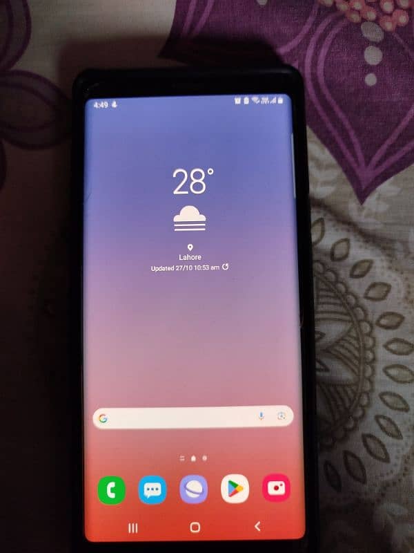 Samsung Galaxy note 9 l 6 GB Ram | 128GB storage l PTA Approved 0