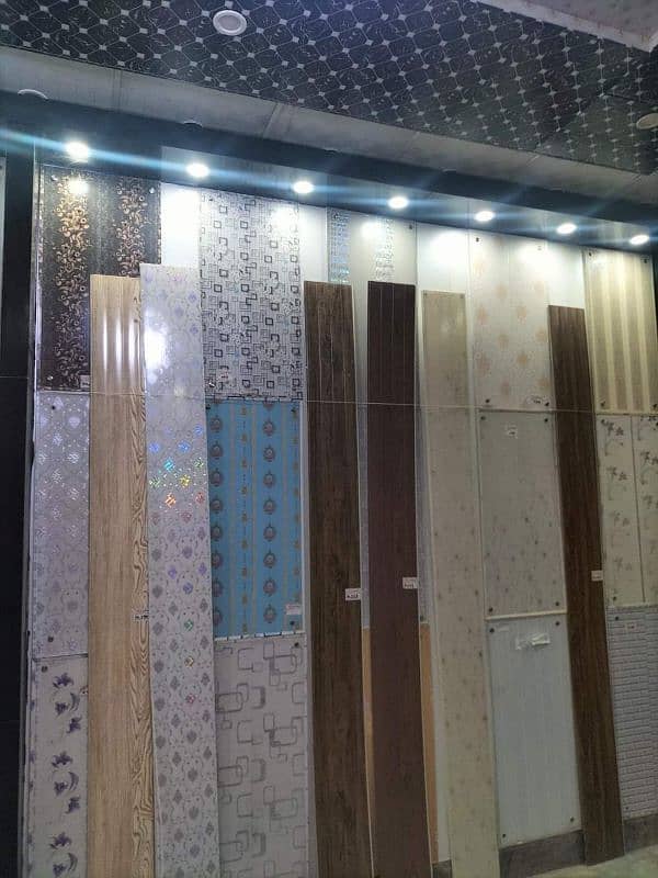 Pvc Wall panel sheet. Wallpaper. 3d wall picture. Blind. Wood & pvc Floor 14