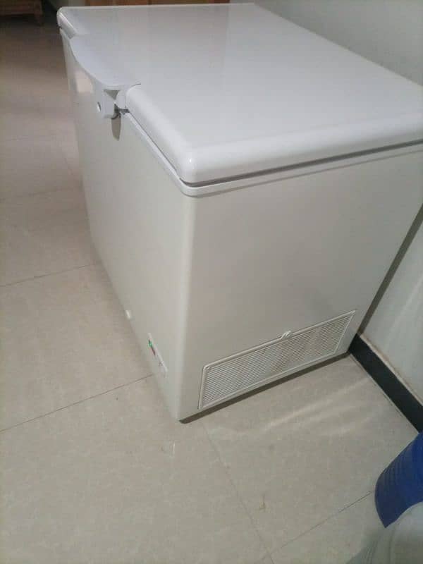 Haier 1 door freezer (almost new) 1