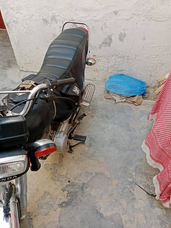 honda cg125 2021 karachi number 2