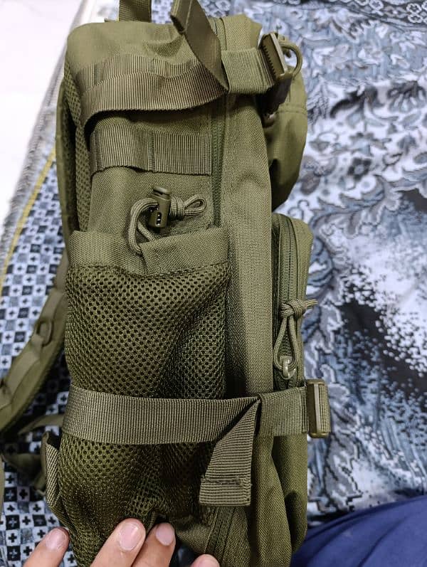 American Army styled Large size back pack multiple items provisions 5