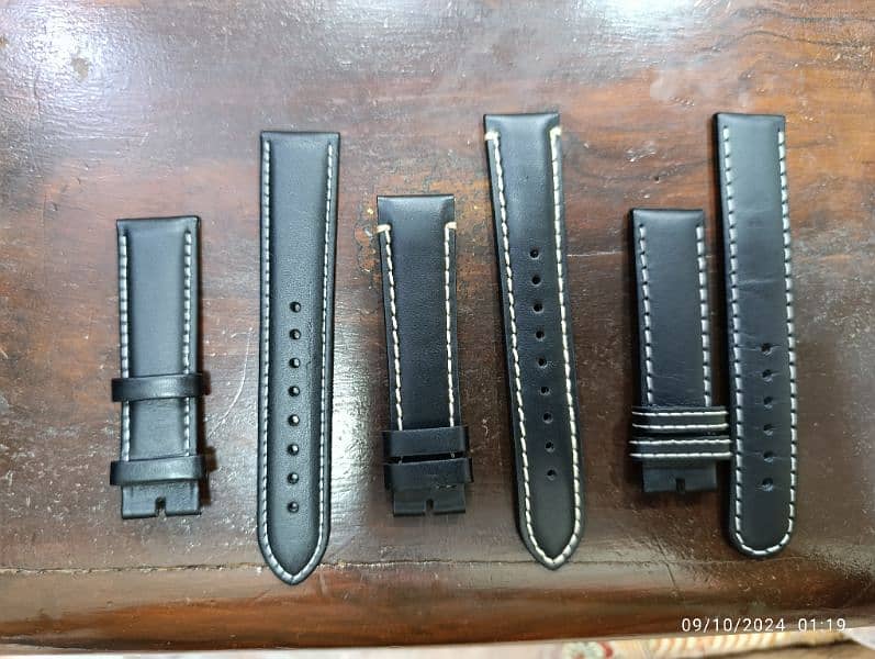 Original Swiss Military Hanowa 20 mm Original Leather straps 2500 each 0