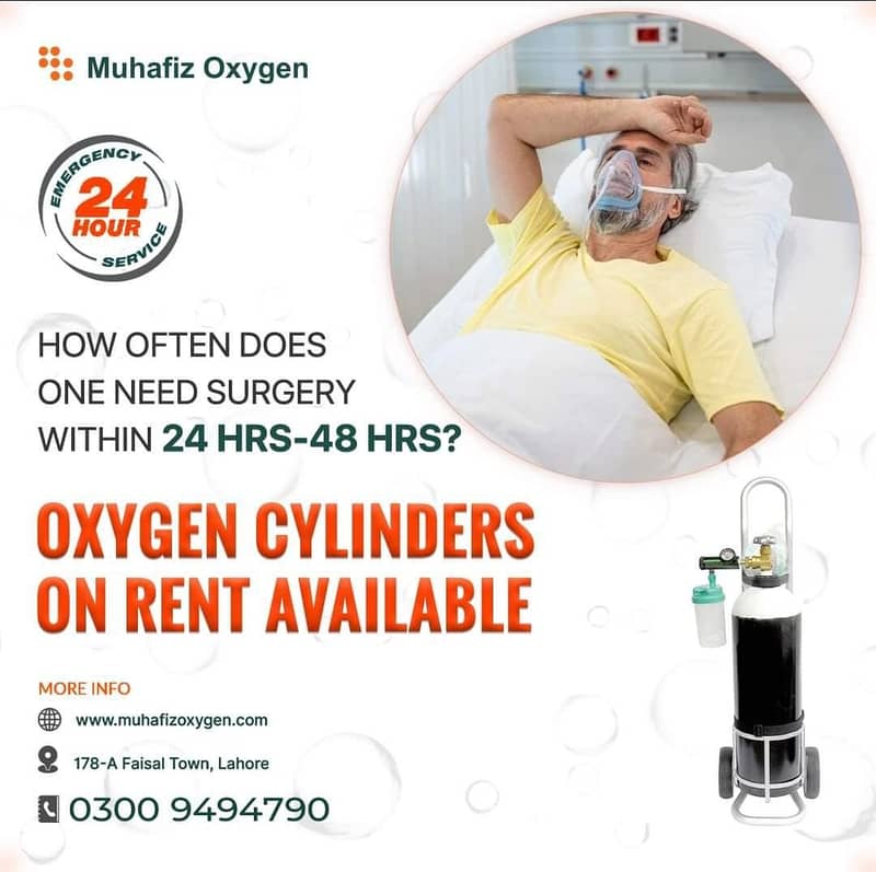 Oxygen Cylinders Medical Oxygen Cylinders All Sizes available 15