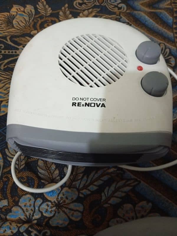 RE&NOVA Air FAN Heater for sale brand new just 10 days used 0