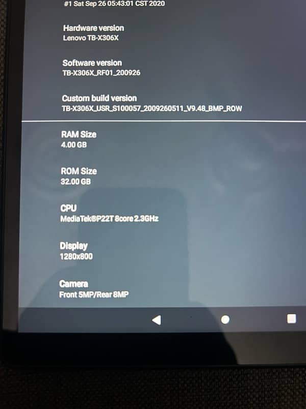 lenovo TAB m10 hd (box open) 2