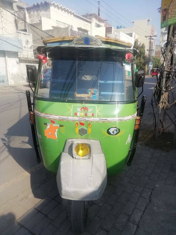 rickshaw 2022 modl lahore number dubal showk like new 0