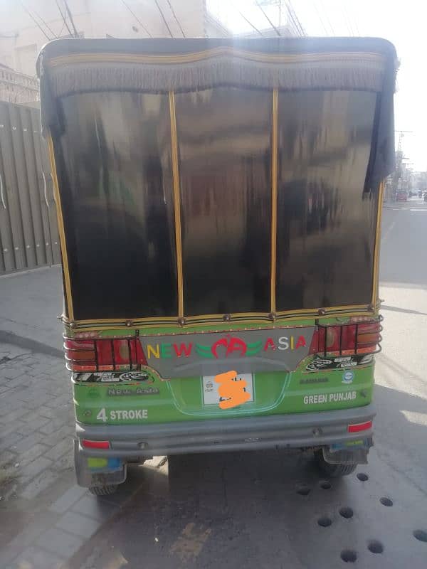 rickshaw 2022 modl lahore number dubal showk like new 1