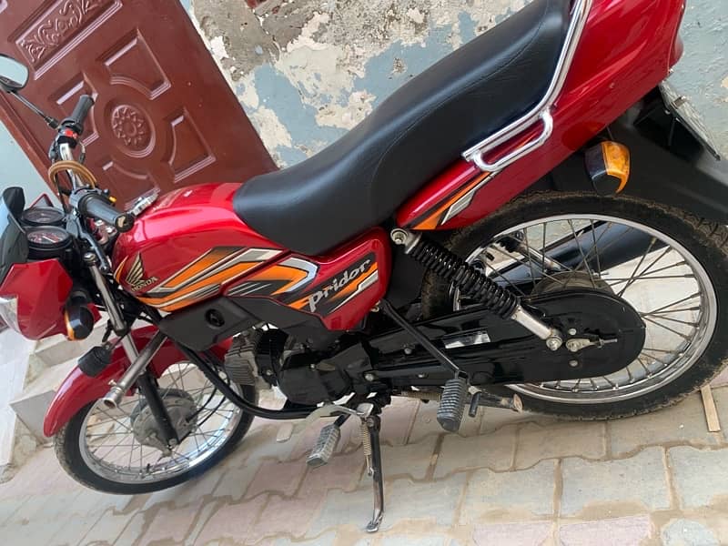 Honda prider 100 bilkul 10/10 condition 2023 modal 0