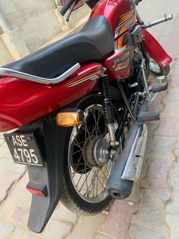 Honda prider 100 bilkul 10/10 condition 2023 modal 4