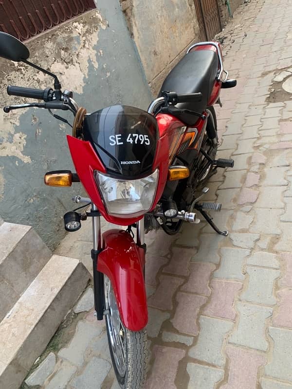 Honda prider 100 bilkul 10/10 condition 2023 modal 6