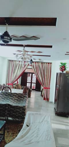 Vip beautiful 10 marla upper portion is available for rent in sabzazar lhr