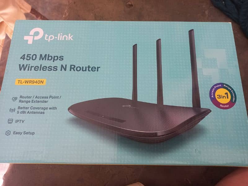 Tp Link router TL WR940N 0