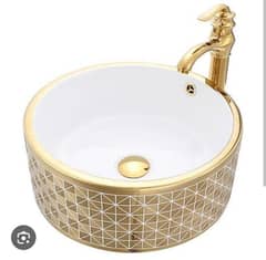 fancy stylish bathroom basin