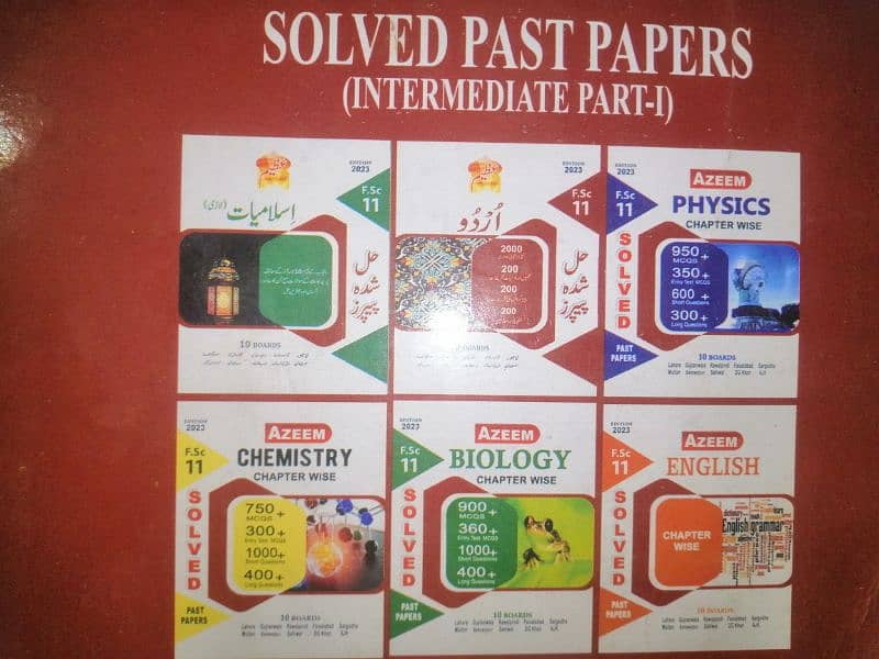 Azeem Past Papers 2023/Intermediate Part 1(11 class). . . . 0