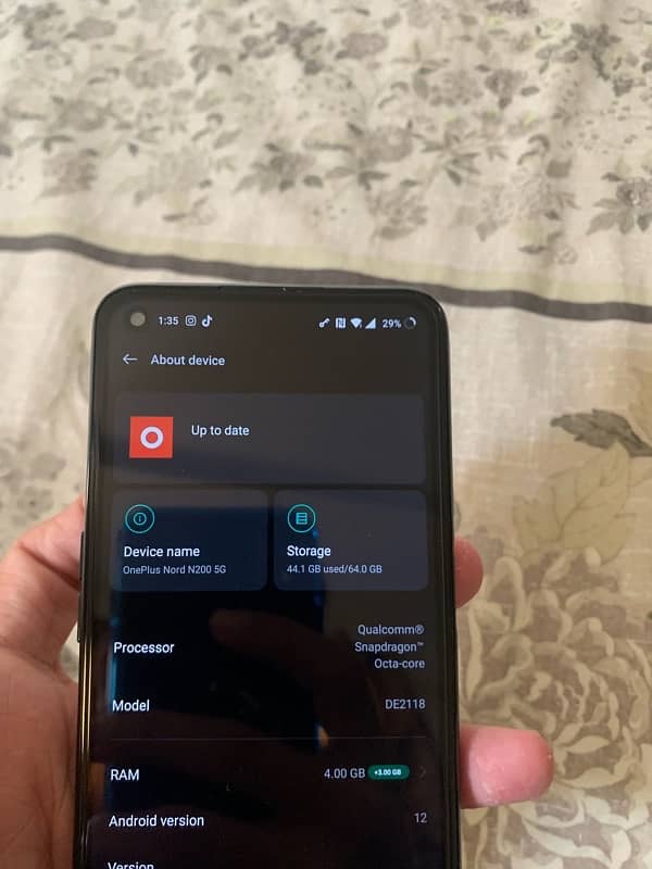 OnePlus Nord N200 5g 5